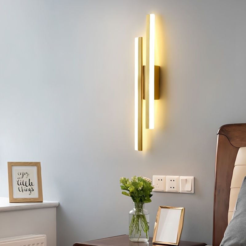 Minimalist LED Wall Light | Dimmable Sconce with Warm Glow | Modern Home Decor Solution