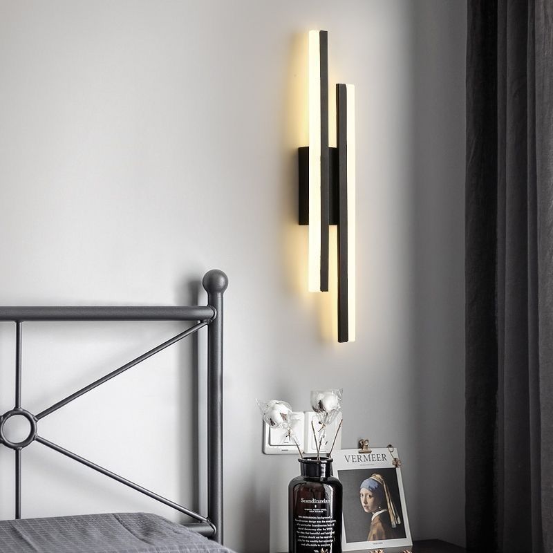 Minimalist LED Wall Light | Dimmable Sconce with Warm Glow | Modern Home Decor Solution