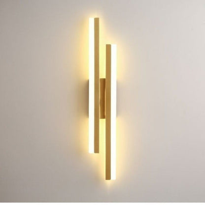 Minimalist LED Wall Light | Dimmable Sconce with Warm Glow | Modern Home Decor Solution