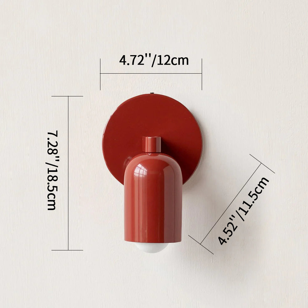 Modern Iron Small LED Wall Light Sconce