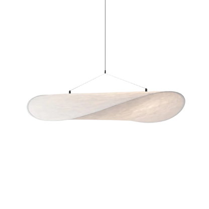 Japandi Silk Pendant Light