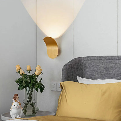 Modern Brushed Wall Sconce Light with Soft LED Glow | Elegant Design for Ambient Lighting