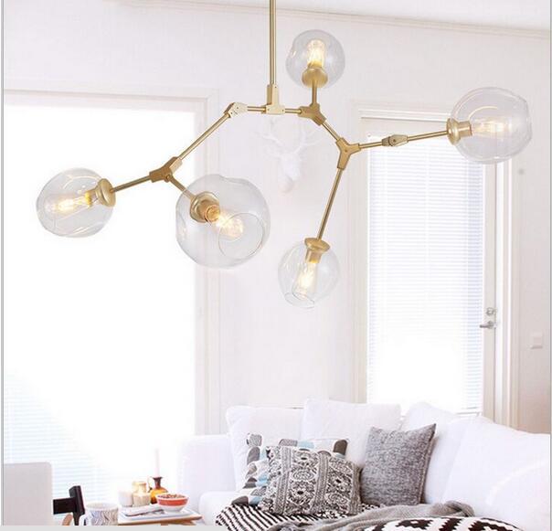 Modern Chandelier Light | Floating Circular Design with Adjustable Height | Stylish Fixture for Dining Room Elegance