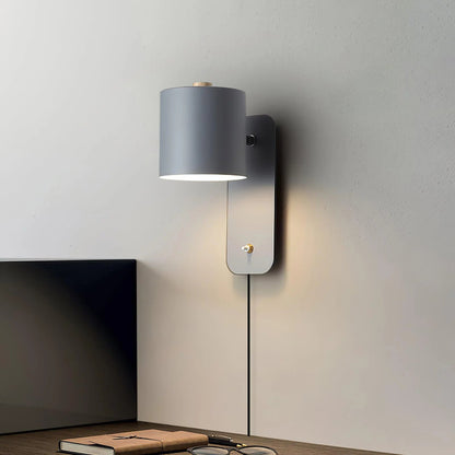 Modern Cylinder Wall Sconce Lighting with Minimalist Design | Elegant Wall Lamp for Contemporary Spaces