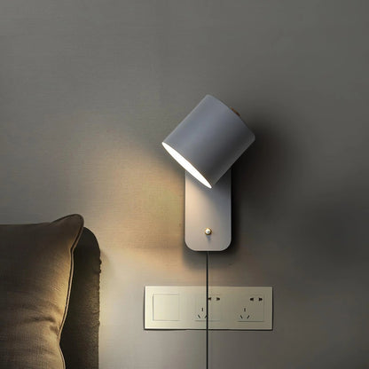 Modern Cylinder Wall Sconce Lighting with Minimalist Design | Elegant Wall Lamp for Contemporary Spaces