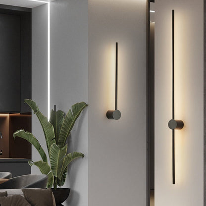 Modern Linear Wall Sconce Light with LED Bulbs & Elegant Design for Dining Rooms