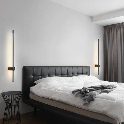 Modern Linear Wall Sconce Light with LED Bulbs & Elegant Design for Dining Rooms