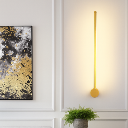 Modern Linear Wall Sconce Light with LED Bulbs & Elegant Design for Dining Rooms