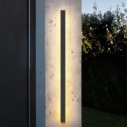 Waterproof Modern Outdoor Wall Sconce Lighting with Adjustable Color Temperature | Enhanced Exterior Ambiance