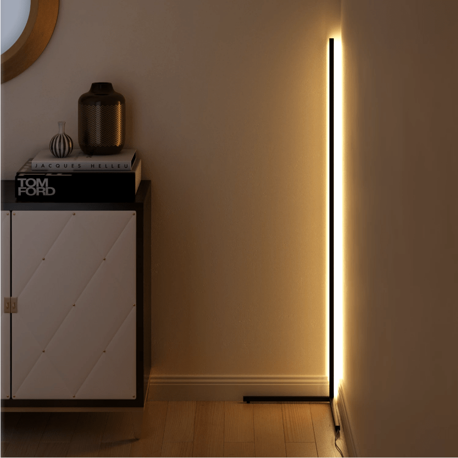 Modern Tall Hill Light | LED Floor Lamp with Color-Changing Feature | Stylish Ambiance for Any Room