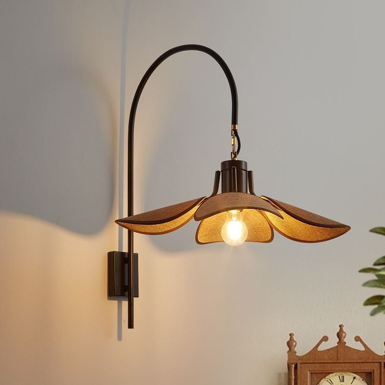 Modern Wabi Sabi | Wall Sconce Light with Soft LED for Cozy Interiors