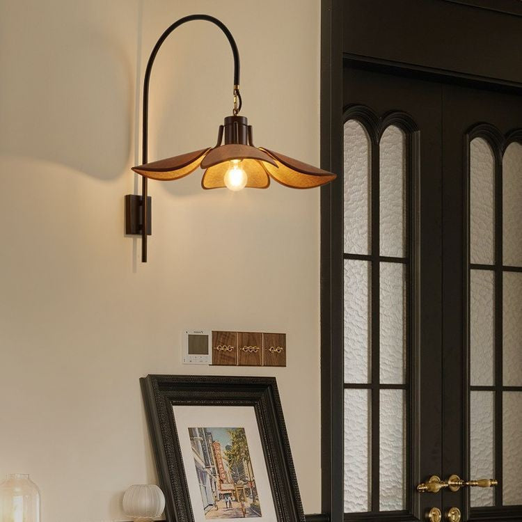 Modern Wabi Sabi | Wall Sconce Light with Soft LED for Cozy Interiors
