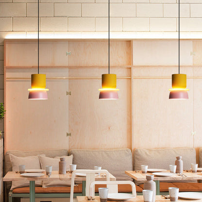 Nordic Collection | LED Pendant Light with Colorful Design | Adjustable Height for Modern Kitchen Lighting