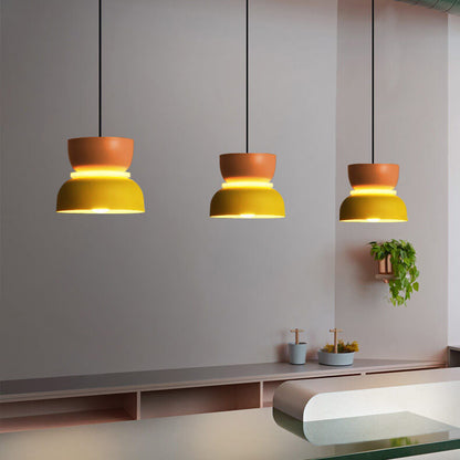 Nordic Collection | LED Pendant Light with Colorful Design | Adjustable Height for Modern Kitchen Lighting