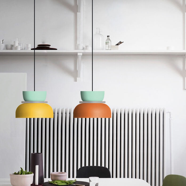 Nordic Collection | LED Pendant Light with Colorful Design | Adjustable Height for Modern Kitchen Lighting