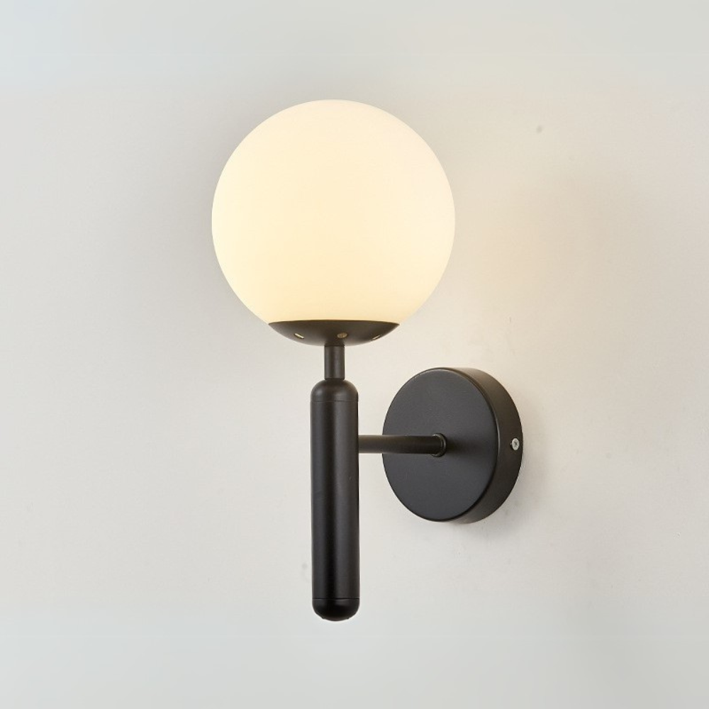Nordic Sphere | Wall Sconce Lighting with Soft LED Glow | Minimalist Design for Modern Interiors