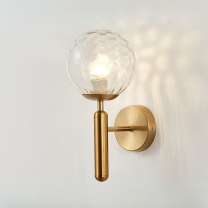 Nordic Sphere | Wall Sconce Lighting with Soft LED Glow | Minimalist Design for Modern Interiors