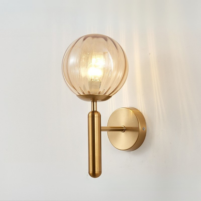 Nordic Sphere | Wall Sconce Lighting with Soft LED Glow | Minimalist Design for Modern Interiors