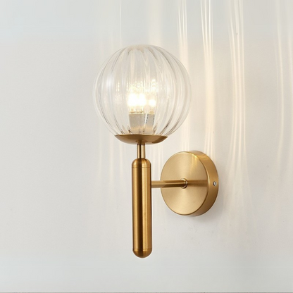Nordic Sphere | Wall Sconce Lighting with Soft LED Glow | Minimalist Design for Modern Interiors