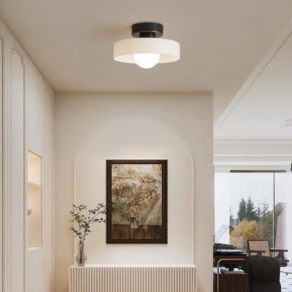 French Bauhaus Ceiling Light