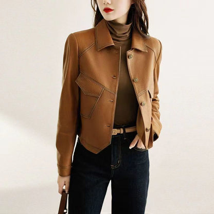 Peau d’argile Leather Jacket
