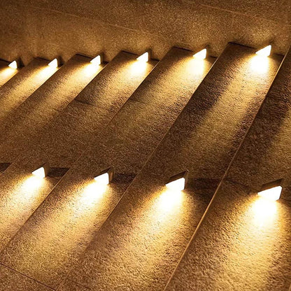 Outdoor Solar Step Lights | Energy-Efficient LED Design for Safety & Style