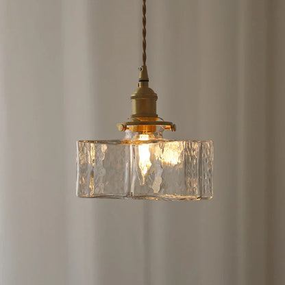 Modern Retro Hanging Glass Lamp