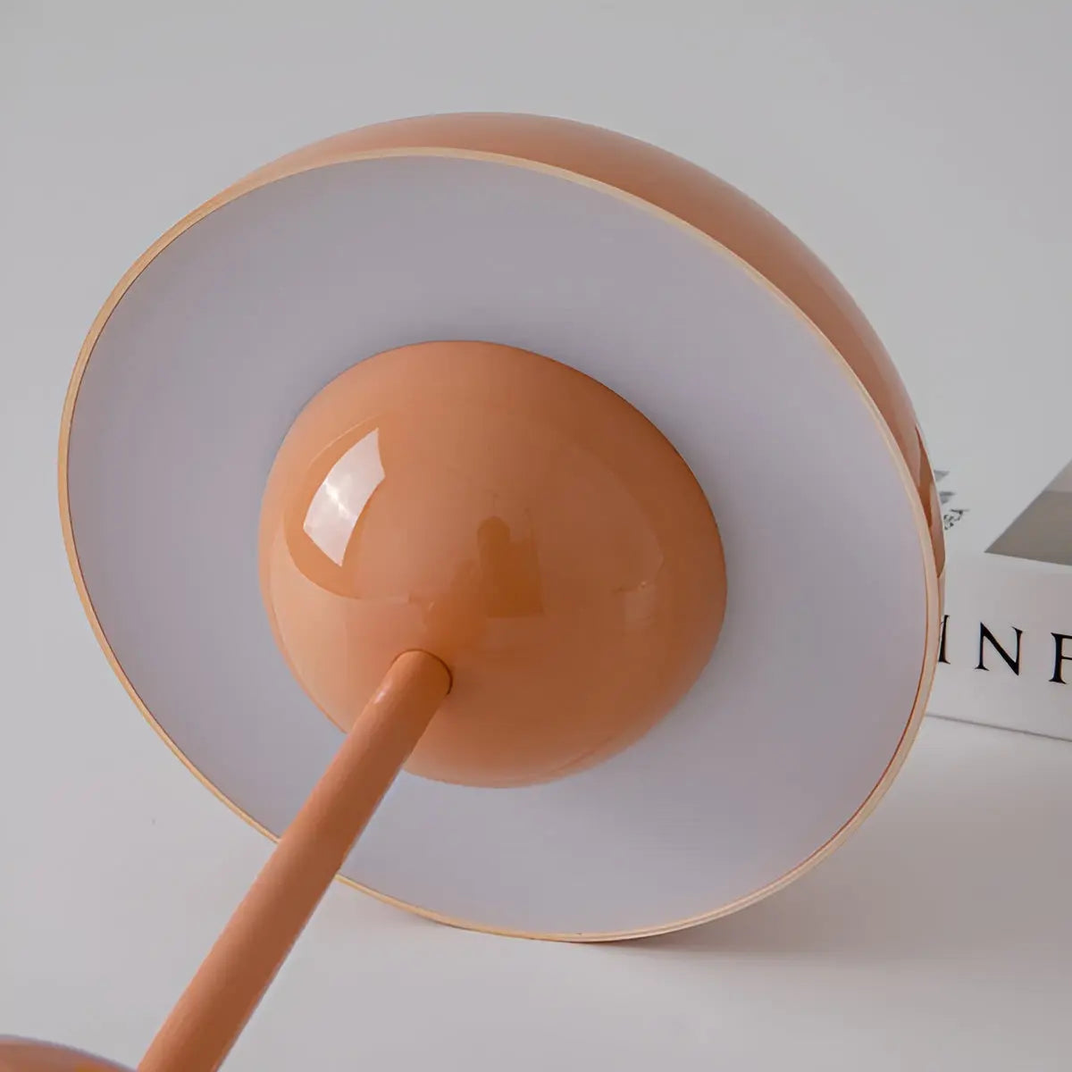 Scandinavian Table Lamp with Dimmable Light | Modern Design for Cozy Bedrooms and Living Rooms