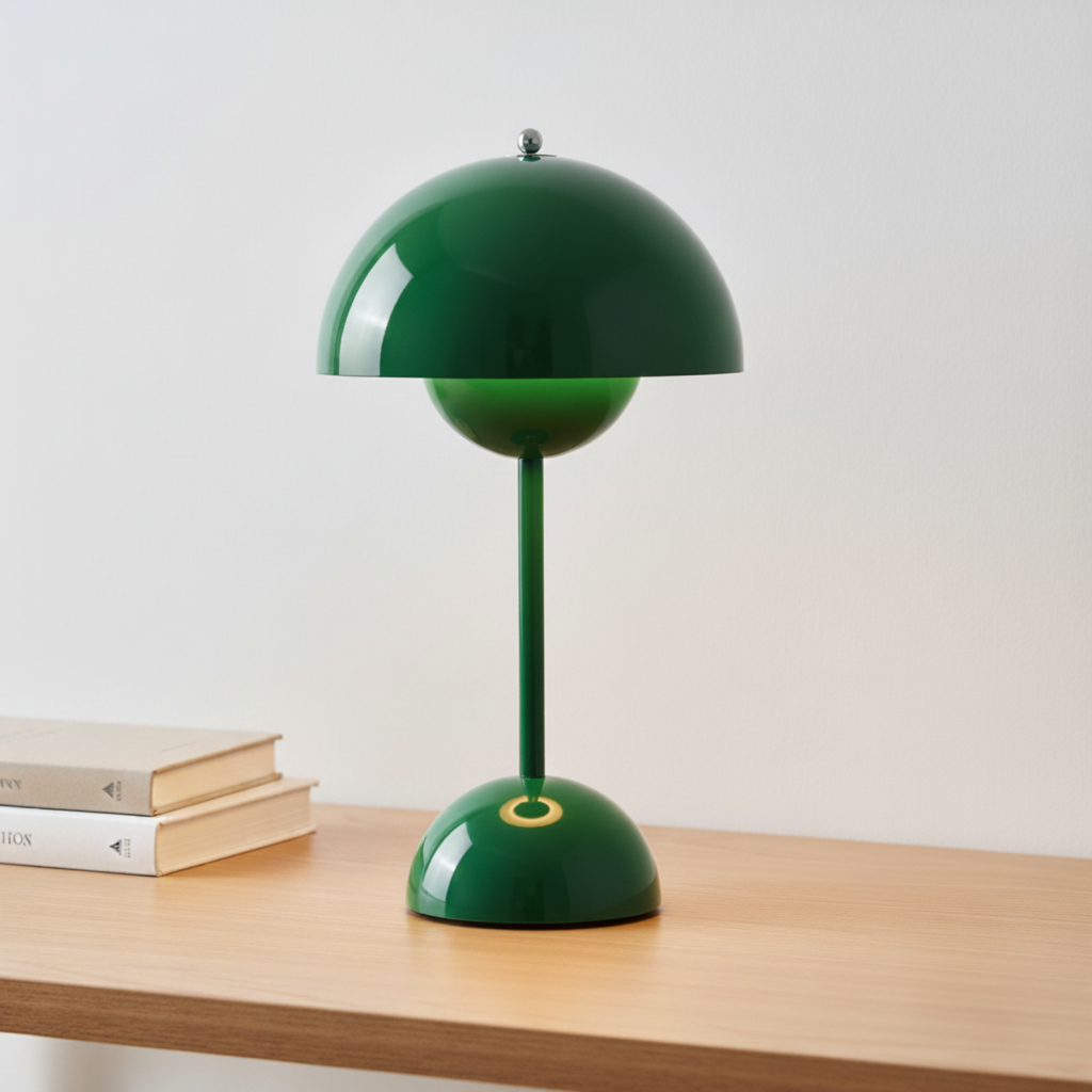 Scandinavian Table Lamp with Dimmable Light | Modern Design for Cozy Bedrooms and Living Rooms