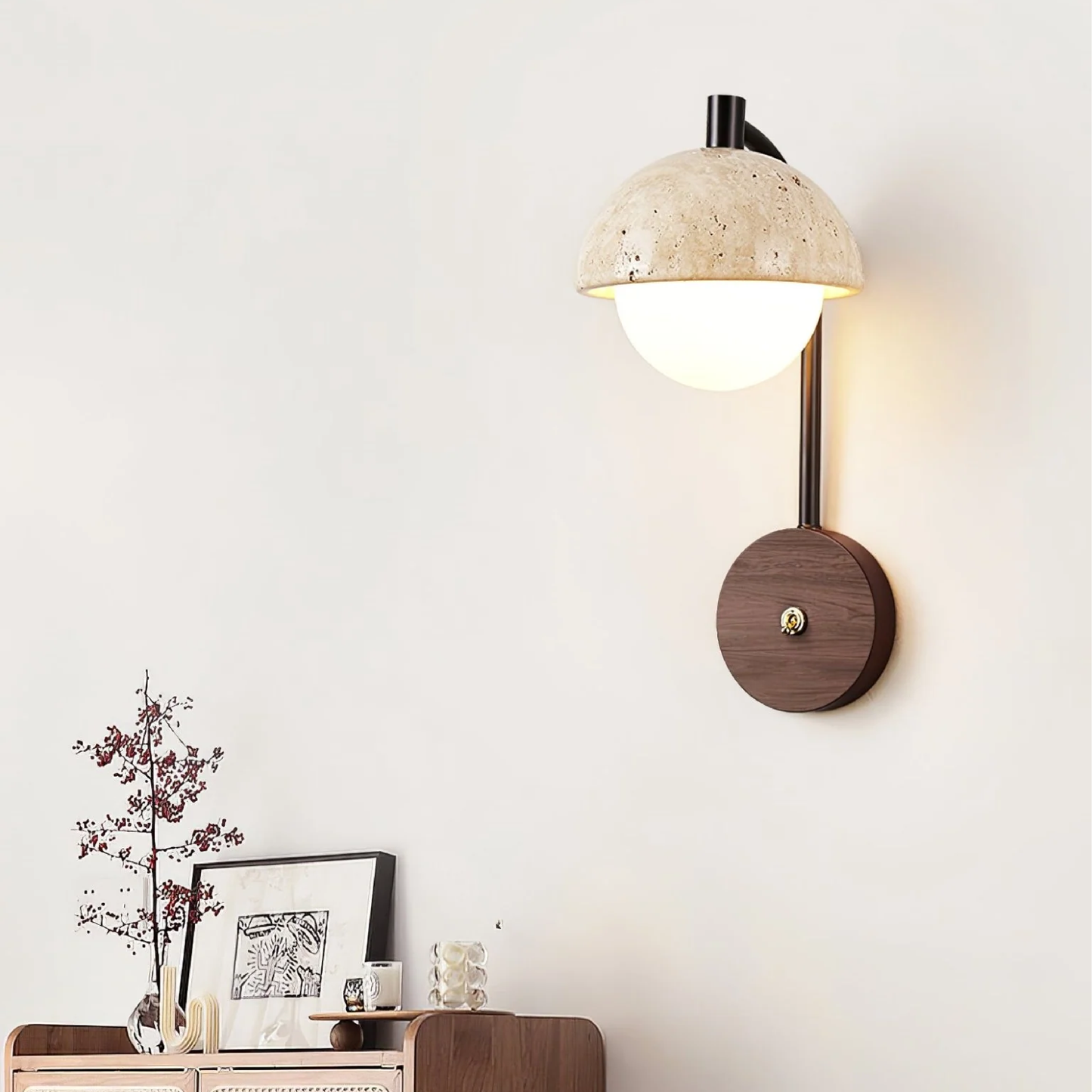 Sculptural Arco Wall Lamp | Soft LED Light with Minimalist Design | Elegant Sconce for Contemporary Interiors