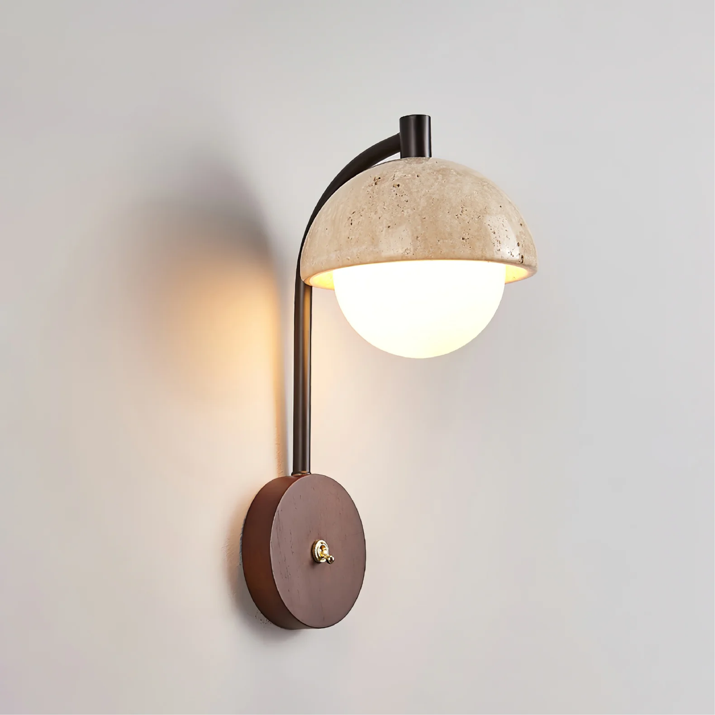 Sculptural Arco Wall Lamp | Soft LED Light with Minimalist Design | Elegant Sconce for Contemporary Interiors