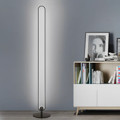 Sculptural LED Floor Lamp | Modern Minimalist Design with Soft Lighting | Stylish Black or Gold Floor Lamps for Living Room