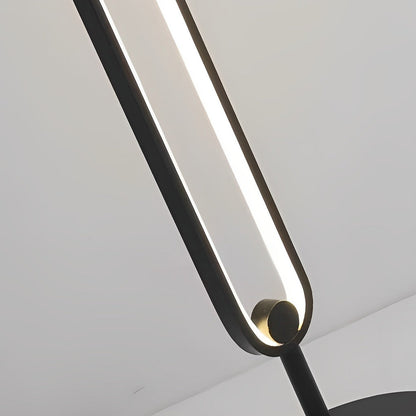 Sculptural LED Floor Lamp | Modern Minimalist Design with Soft Lighting | Stylish Black or Gold Floor Lamps for Living Room