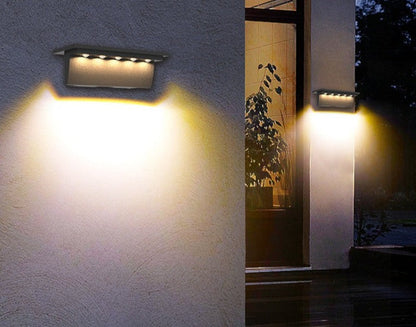 SmartGlow | Solar Outdoor Lights with Weather-Resistant Design | Elegant Illumination for Patios and Gardens