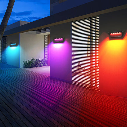 SmartGlow | Solar Outdoor Lights with Weather-Resistant Design | Elegant Illumination for Patios and Gardens