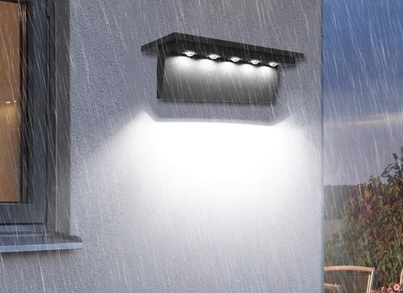 SmartGlow | Solar Outdoor Lights with Weather-Resistant Design | Elegant Illumination for Patios and Gardens