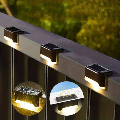Solar Garden Lights | Wireless Outdoor Wall Lighting with Automatic On/Off | Eco-Friendly Illumination for Garden Ambiance
