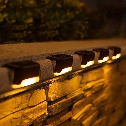 Solar Garden Lights | Wireless Outdoor Wall Lighting with Automatic On/Off | Eco-Friendly Illumination for Garden Ambiance