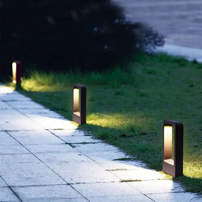 TerraLuxe | Outdoor Light for Gardens with Robust Aluminum Design | Elegant Illumination for Pathways and Driveways
