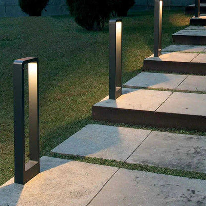 TerraLuxe | Outdoor Light for Gardens with Robust Aluminum Design | Elegant Illumination for Pathways and Driveways