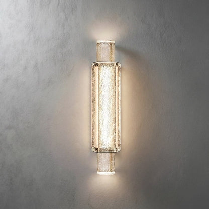 Titania Collection | Wall Sconce Light with Energy-Efficient LED | Elegant Glass Design for Modern Spaces