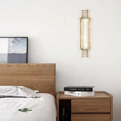 Titania Collection | Wall Sconce Light with Energy-Efficient LED | Elegant Glass Design for Modern Spaces