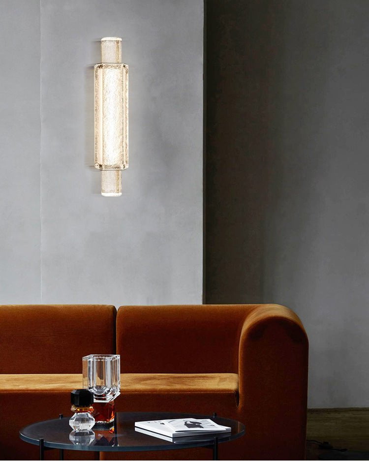 Titania Collection | Wall Sconce Light with Energy-Efficient LED | Elegant Glass Design for Modern Spaces