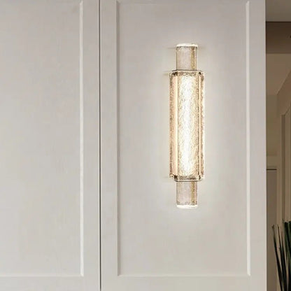 Titania Collection | Wall Sconce Light with Energy-Efficient LED | Elegant Glass Design for Modern Spaces