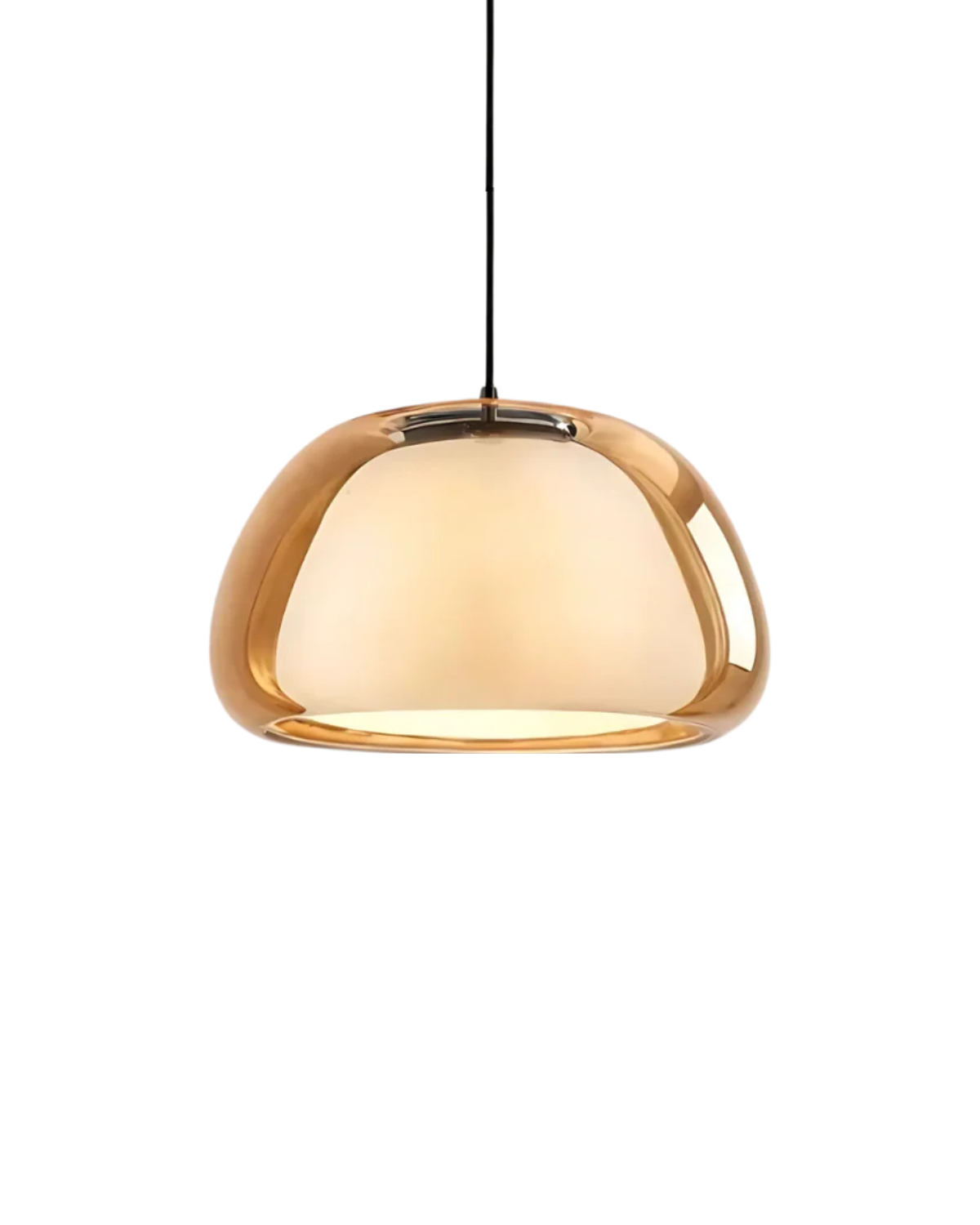 Glass Dome Pendant Light