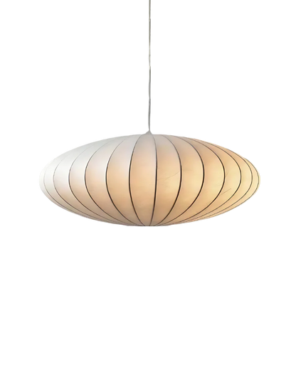 Japandi Silk Pendant Ceiling Light