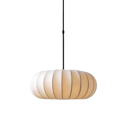 Verona Collection | Kitchen Pendant Lighting with Handcrafted Silk Shade | Adjustable Height for Modern Elegance