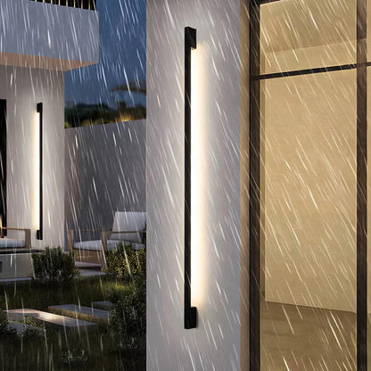 Vionra | Solar Outdoor Wall Lamp with Modern Design & LED Light | Eco-Friendly Illumination for Elegant Exteriors