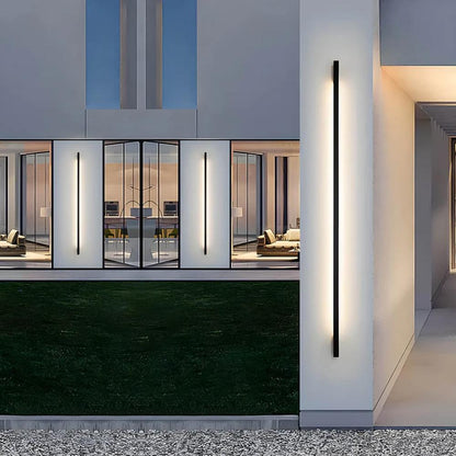 Vionra | Solar Outdoor Wall Lamp with Modern Design & LED Light | Eco-Friendly Illumination for Elegant Exteriors