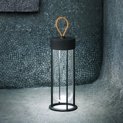 Modern Artisan Glass Lamp